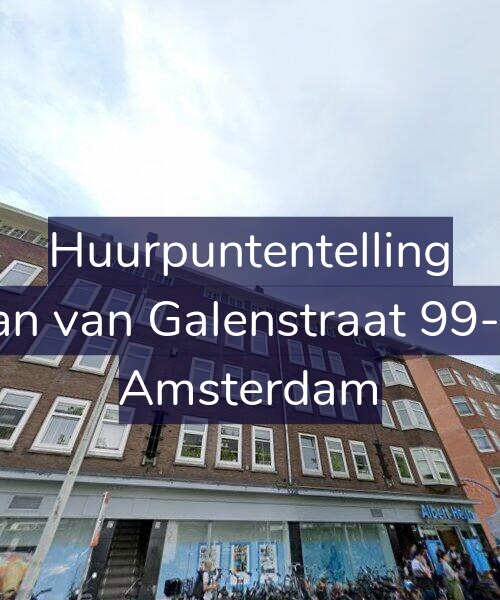 Foto gevel Huurpuntentelling voor Jan van Galenstraat 99-3, Amsterdam