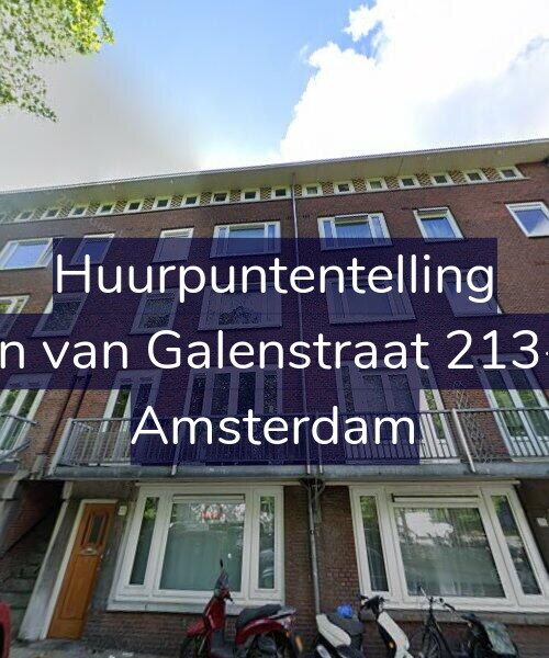 Foto gevel Huurpuntentelling voor Jan van Galenstraat 213-2, Amsterdam
