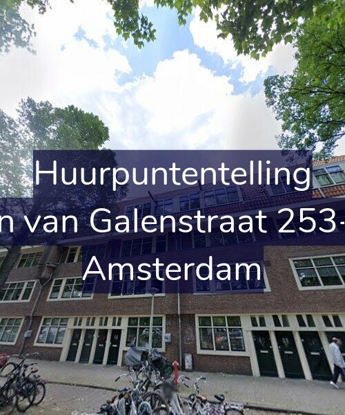 Foto gevel Huurpuntentelling voor Jan van Galenstraat 253-H, Amsterdam
