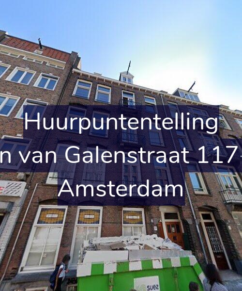 Foto gevel Huurpuntentelling voor Jan van Galenstraat 117-1, Amsterdam