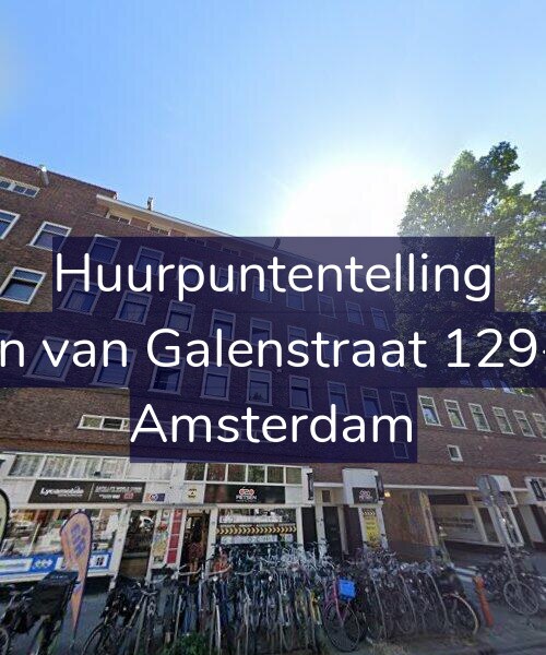 Foto gevel Huurpuntentelling voor Jan van Galenstraat 129-2, Amsterdam