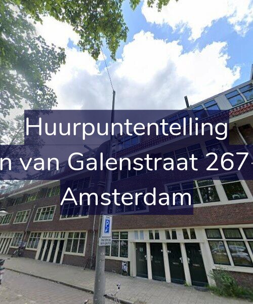 Foto gevel Huurpuntentelling voor Jan van Galenstraat 267-3, Amsterdam