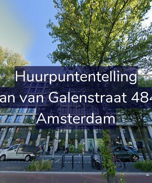 Foto gevel Huurpuntentelling voor Jan van Galenstraat 484, Amsterdam