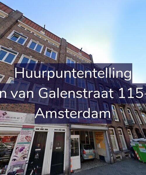 Foto gevel Huurpuntentelling voor Jan van Galenstraat 115-C, Amsterdam
