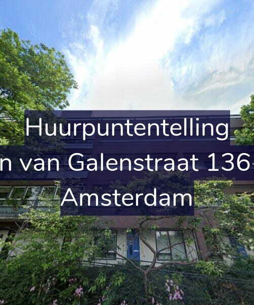 Foto gevel Huurpuntentelling voor Jan van Galenstraat 136-K, Amsterdam