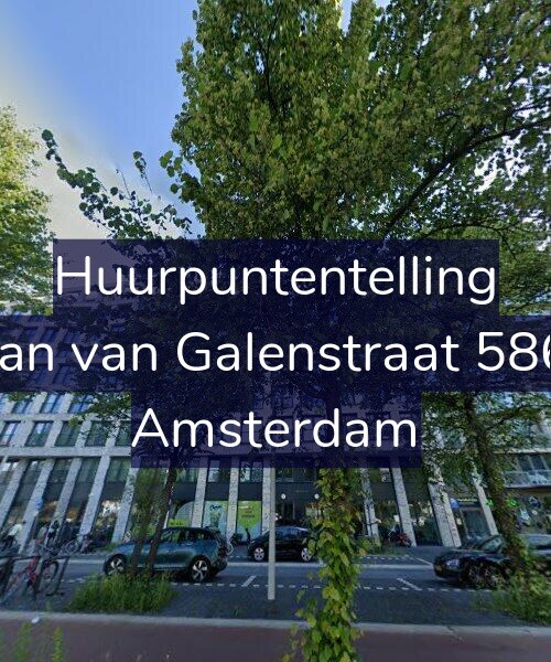 Foto gevel Huurpuntentelling voor Jan van Galenstraat 586, Amsterdam