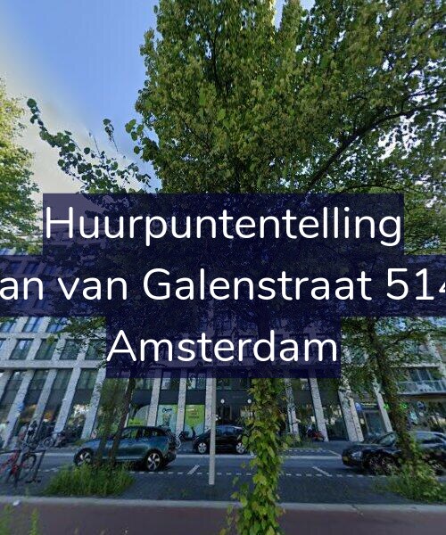Foto gevel Huurpuntentelling voor Jan van Galenstraat 514, Amsterdam