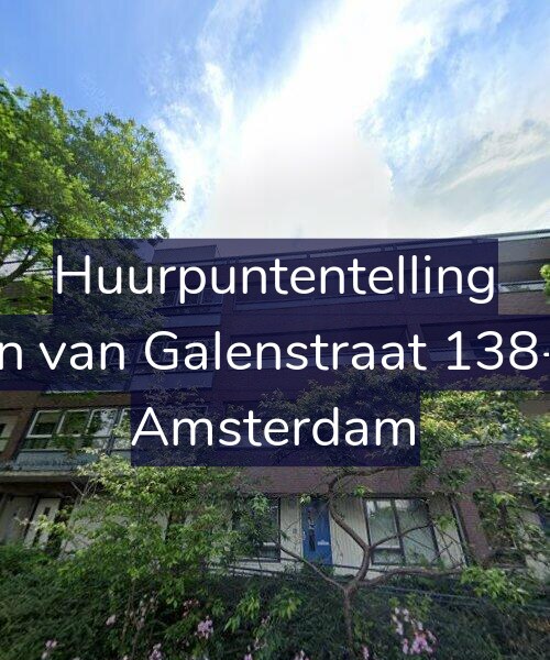 Foto gevel Huurpuntentelling voor Jan van Galenstraat 138-D, Amsterdam