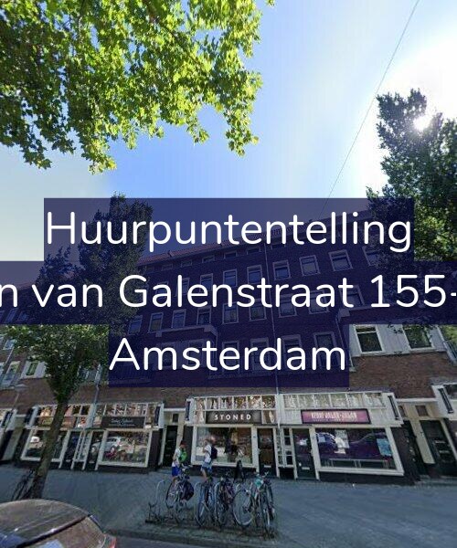 Foto gevel Huurpuntentelling voor Jan van Galenstraat 155-H, Amsterdam
