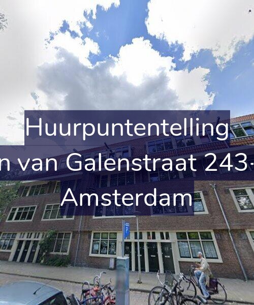 Foto gevel Huurpuntentelling voor Jan van Galenstraat 243-H, Amsterdam