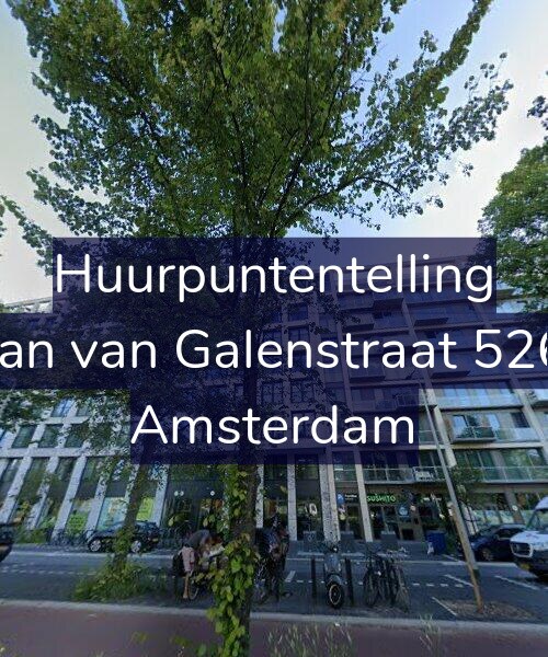 Foto gevel Huurpuntentelling voor Jan van Galenstraat 526, Amsterdam