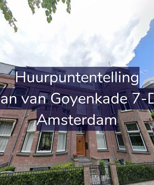 Foto gevel Huurpuntentelling voor Jan van Goyenkade 7-D, Amsterdam