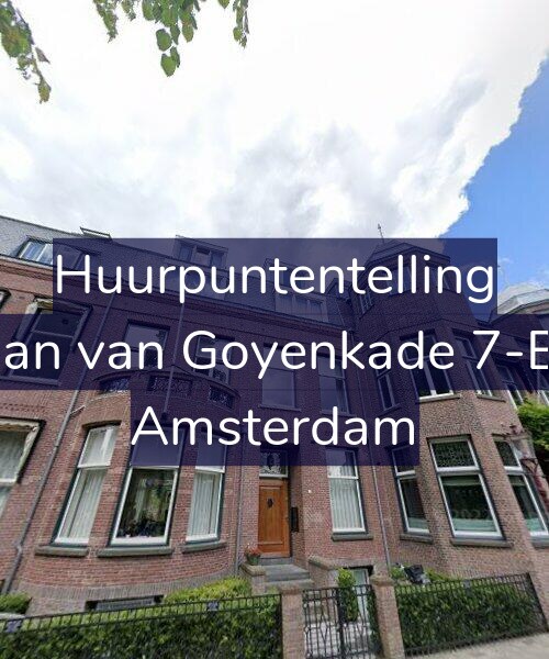 Foto gevel Huurpuntentelling voor Jan van Goyenkade 7-B, Amsterdam