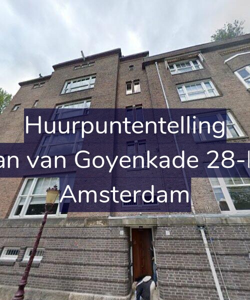 Foto gevel Huurpuntentelling voor Jan van Goyenkade 28-H, Amsterdam