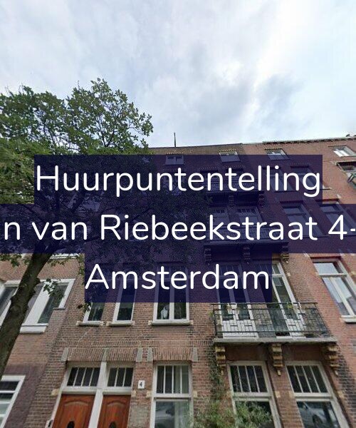 Foto gevel Huurpuntentelling voor Jan van Riebeekstraat 4-2, Amsterdam