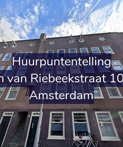 Foto gevel Huurpuntentelling voor Jan van Riebeekstraat 10-1, Amsterdam