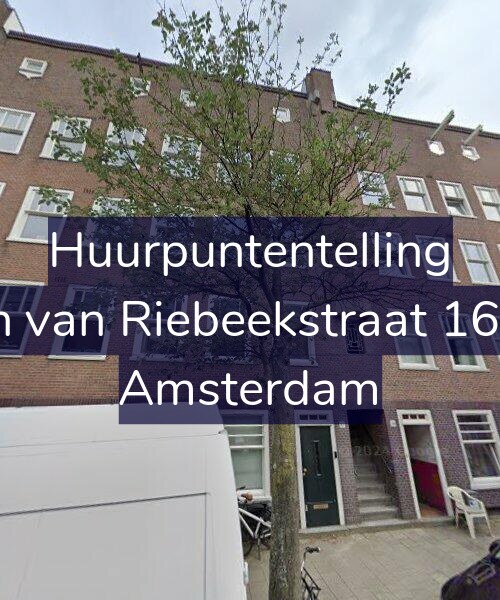 Foto gevel Huurpuntentelling voor Jan van Riebeekstraat 16-H, Amsterdam