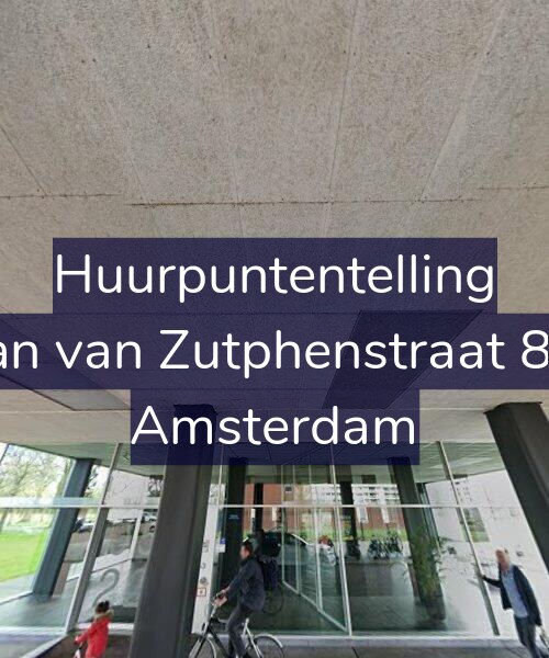Foto gevel Huurpuntentelling voor Jan van Zutphenstraat 85, Amsterdam