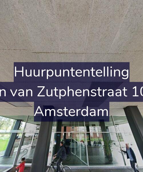 Foto gevel Huurpuntentelling voor Jan van Zutphenstraat 107, Amsterdam