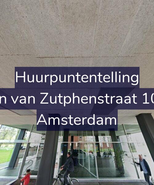 Foto gevel Huurpuntentelling voor Jan van Zutphenstraat 101, Amsterdam