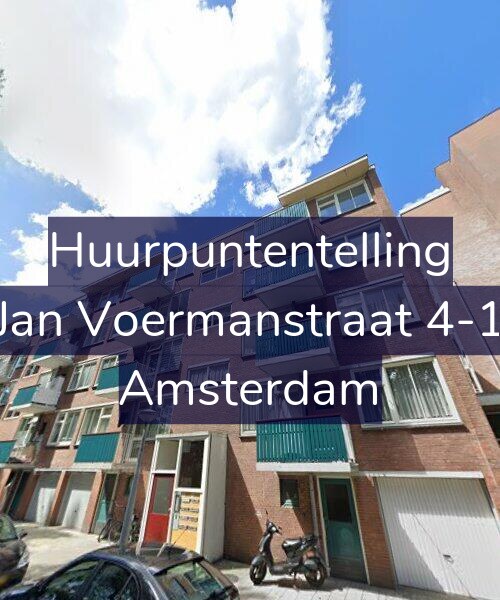Foto gevel Huurpuntentelling voor Jan Voermanstraat 4-1, Amsterdam