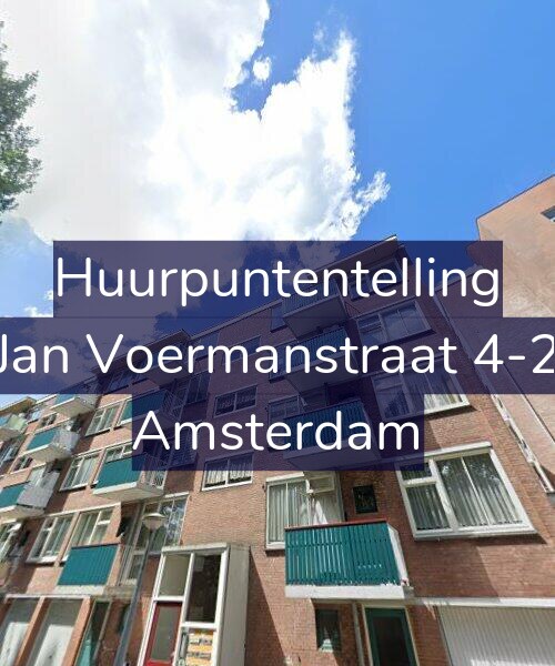 Foto gevel Huurpuntentelling voor Jan Voermanstraat 4-2, Amsterdam
