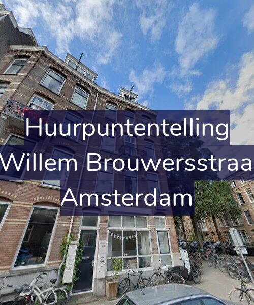 Foto gevel Huurpuntentelling voor Jan Willem Brouwersstraat 46, Amsterdam