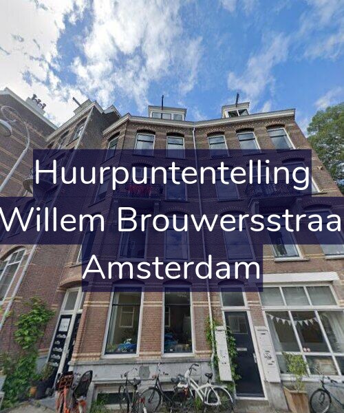 Foto gevel Huurpuntentelling voor Jan Willem Brouwersstraat 66, Amsterdam