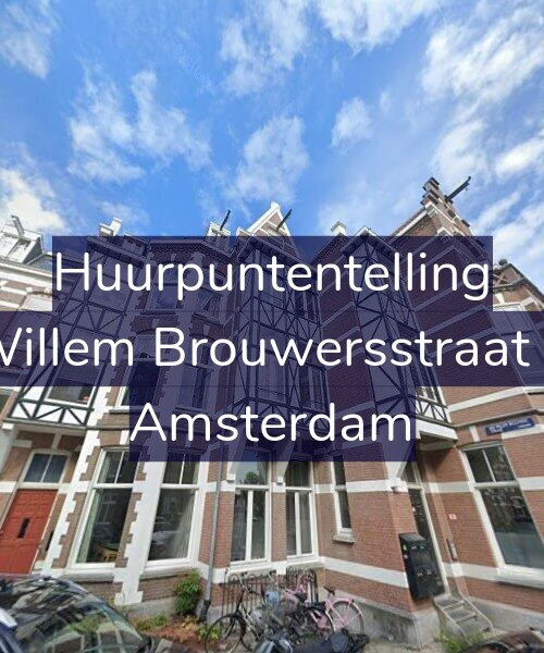 Foto gevel Huurpuntentelling voor Jan Willem Brouwersstraat 20-D, Amsterdam