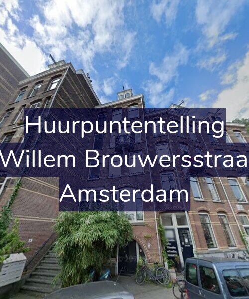 Foto gevel Huurpuntentelling voor Jan Willem Brouwersstraat 86, Amsterdam