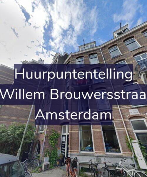 Foto gevel Huurpuntentelling voor Jan Willem Brouwersstraat 70, Amsterdam