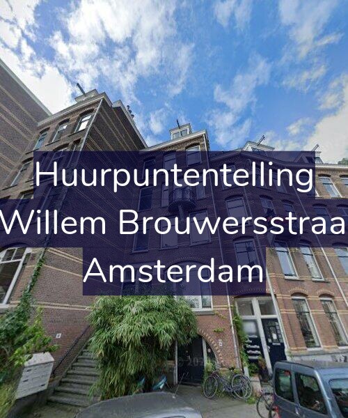 Foto gevel Huurpuntentelling voor Jan Willem Brouwersstraat 84, Amsterdam