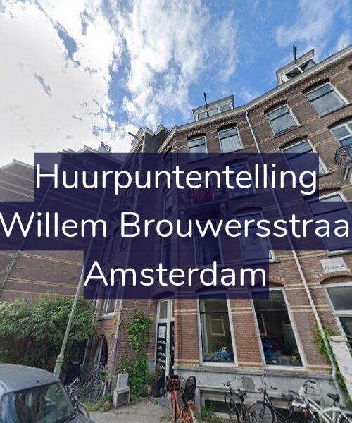 Foto gevel Huurpuntentelling voor Jan Willem Brouwersstraat 78, Amsterdam