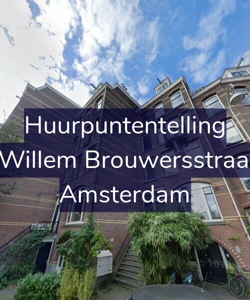 Foto gevel Huurpuntentelling voor Jan Willem Brouwersstraat 92, Amsterdam