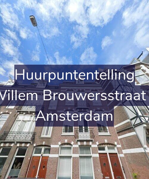 Foto gevel Huurpuntentelling voor Jan Willem Brouwersstraat 24-3, Amsterdam