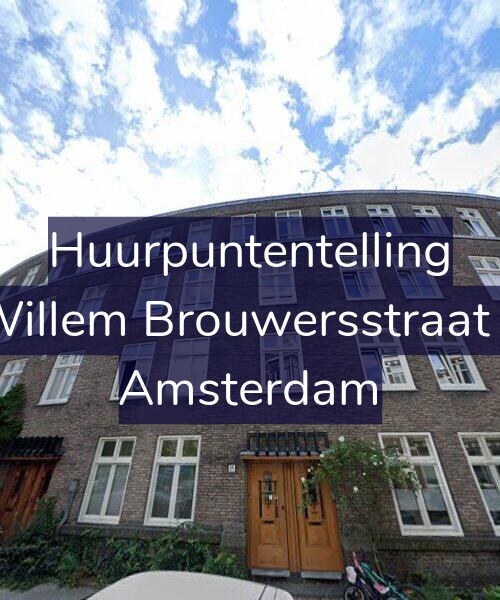 Foto gevel Huurpuntentelling voor Jan Willem Brouwersstraat 15-2, Amsterdam