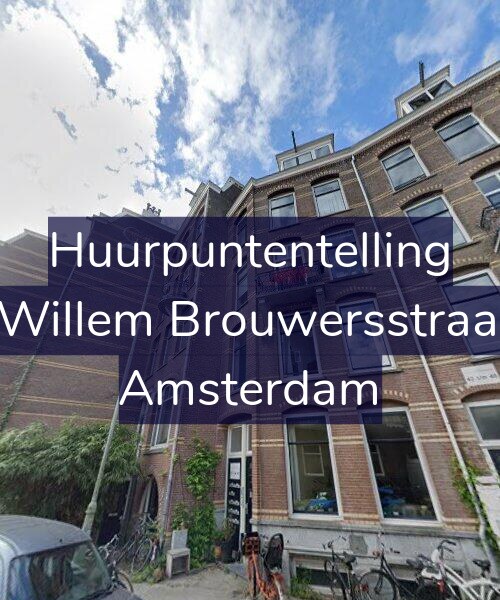 Foto gevel Huurpuntentelling voor Jan Willem Brouwersstraat 76, Amsterdam
