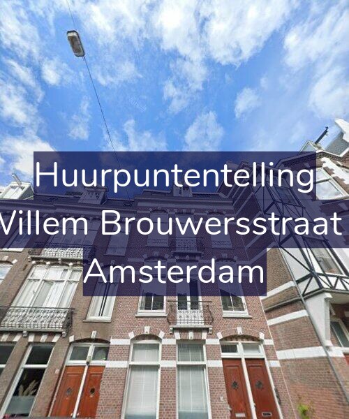 Foto gevel Huurpuntentelling voor Jan Willem Brouwersstraat 24-2, Amsterdam