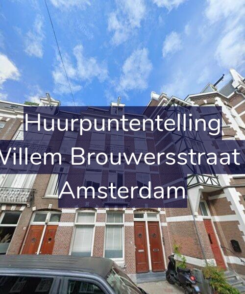 Foto gevel Huurpuntentelling voor Jan Willem Brouwersstraat 24-1, Amsterdam