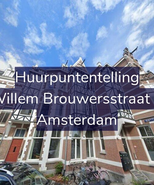 Foto gevel Huurpuntentelling voor Jan Willem Brouwersstraat 20-A, Amsterdam