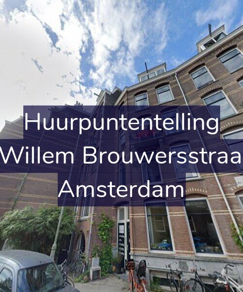 Foto gevel Huurpuntentelling voor Jan Willem Brouwersstraat 80, Amsterdam