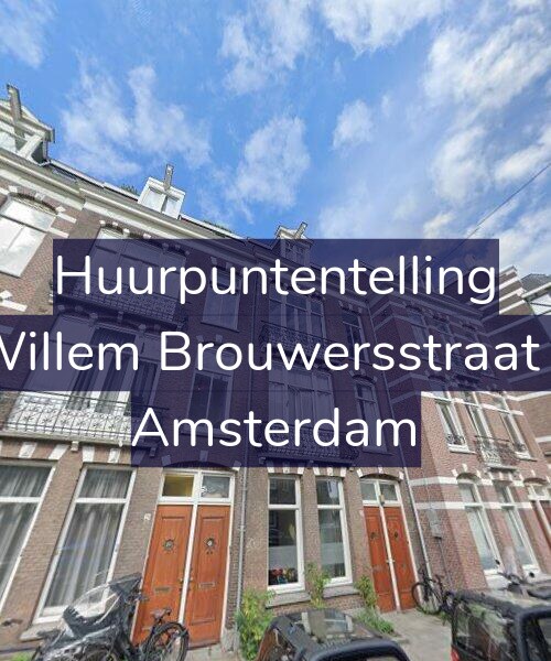 Foto gevel Huurpuntentelling voor Jan Willem Brouwersstraat 26-3, Amsterdam