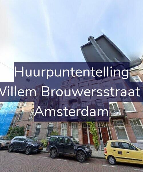 Foto gevel Huurpuntentelling voor Jan Willem Brouwersstraat 18-2, Amsterdam