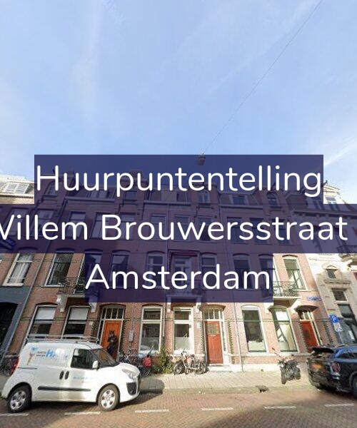 Foto gevel Huurpuntentelling voor Jan Willem Brouwersstraat 10-A, Amsterdam