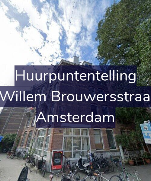 Foto gevel Huurpuntentelling voor Jan Willem Brouwersstraat 44, Amsterdam
