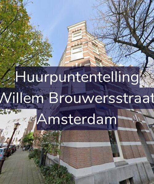 Foto gevel Huurpuntentelling voor Jan Willem Brouwersstraat 4-2, Amsterdam