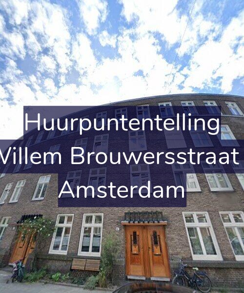 Foto gevel Huurpuntentelling voor Jan Willem Brouwersstraat 17-2, Amsterdam