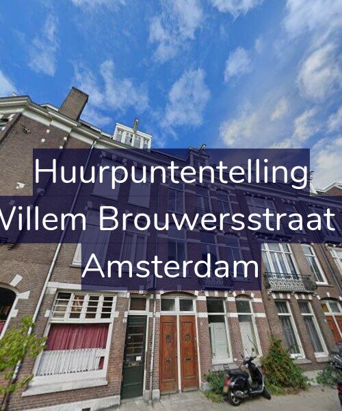Foto gevel Huurpuntentelling voor Jan Willem Brouwersstraat 30-2, Amsterdam