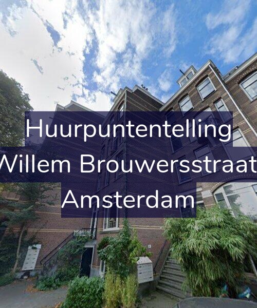 Foto gevel Huurpuntentelling voor Jan Willem Brouwersstraat 106, Amsterdam