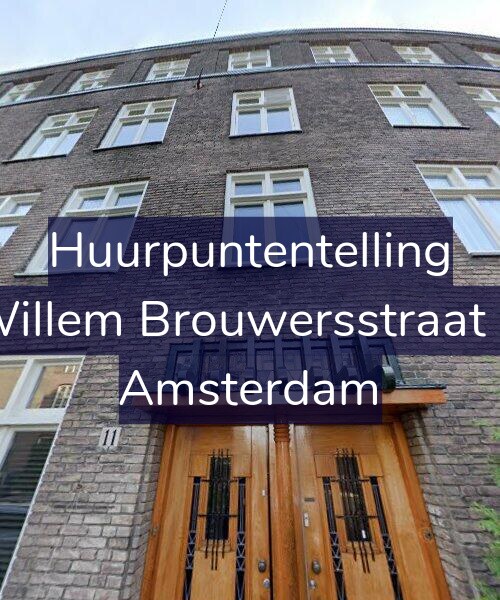 Foto gevel Huurpuntentelling voor Jan Willem Brouwersstraat 11-H, Amsterdam